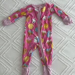 Little Sleepies milk and cookies zippy size Newborn